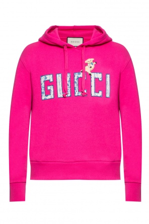 Branded hooded sweatshirt, zdjęcie 1 Branded hooded sweatshirt od Gucci